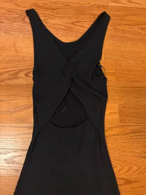 Sweater Dress Black Size L thumbnail 3