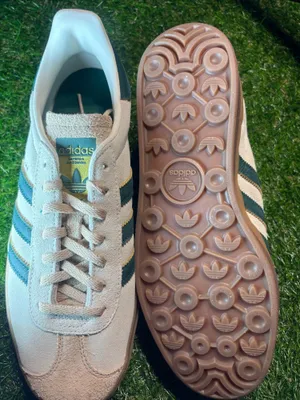 Adidas Gazelle. Women’s 10. Cream and green thumbnail 6