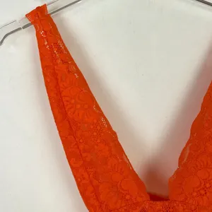 NWT We are HAH Comin' In HAHt Lace Bodysuit Burnt Orange Size XS NEW thumbnail 3