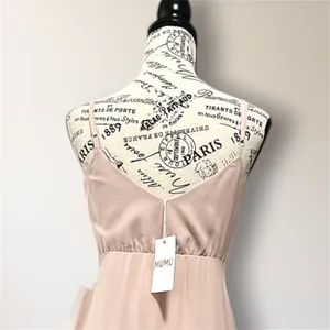 Show Me Your Mumu Faith Maxi Dress Dusty Blush Pink Side Slit Homecoming Formal‎ thumbnail 4