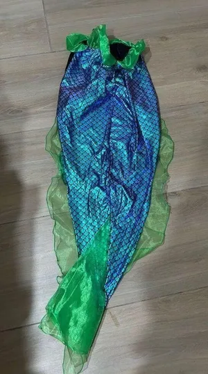 NEW Mermaid Costume Cosplay Halloween Mermaid Tail Skirt 2/4 thumbnail 1