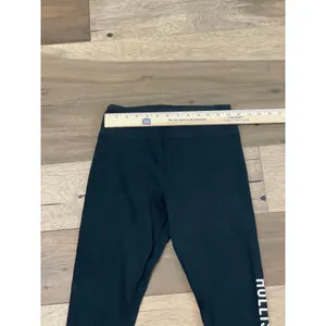 Hollister Black Cotton Leggings Size M Athleisure thumbnail 4