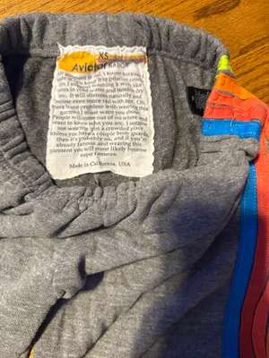 Aviator Nation striped sweatpants thumbnail 2