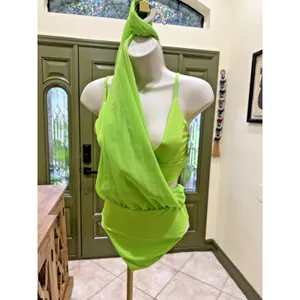 NWT | Size XS | Vibrant Neon Lime Green thumbnail 6