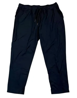Yogipace Women’s Black Drawstring Pull-on Elastic Waist Pants Large thumbnail 1