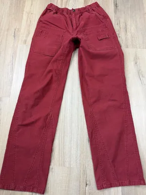 Free People Movement Rust Red Utility Straight Leg Cargo Pants Women's XS Size 4 thumbnail 1