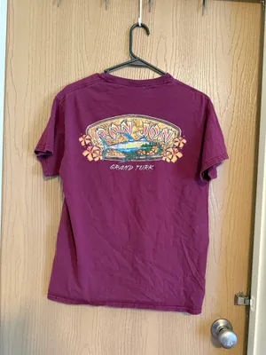 Maroon Ron Jon T-Shirt thumbnail 2