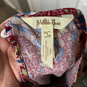 MATILDA‎ JANE Lovely Menagerie Dress Size Small Boho Mini Length thumbnail 7