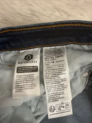 Levi’s Ribcage Bell denim jeans highest rise stretch 32 thumbnail 10