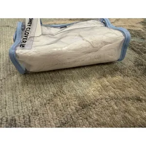 Stoney Clover Blue Trim Clear Travel Pouch NWT thumbnail 4