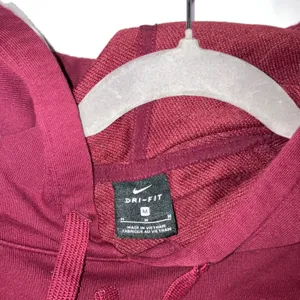 Nike Dri-FIT Hoodie‎ Women Medium Sparkle Logo Spell Out Swoosh Active Pullover thumbnail 10