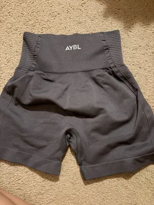 grey abyl shorts Gray thumbnail 3