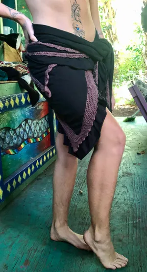 Handmade One Size Wrap Around Skirt thumbnail 2