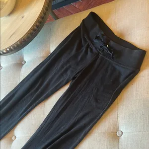 Bebe Vintage Black Denim Embellished Bum Size Small thumbnail 4
