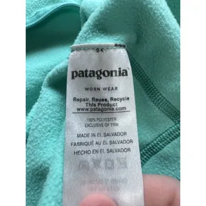 Patagonia Women Size Small‎ Regular Micro-D Fleece 1/4 Zip Sweater/Jacket Preppy thumbnail 10