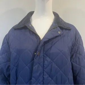 Hunting World New York Quilted Navy Jacket thumbnail 2