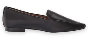 Sam Edelman Black Leather Pointed Toe Loafers thumbnail 1