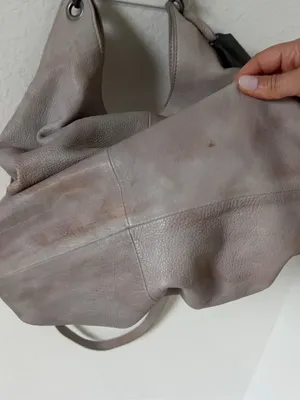 Free People We The Free Sabine Slouchy Bag in Fog Gray thumbnail 5