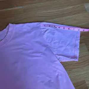OOQONQ Women’s Pink Pajama Shorts Set Crew Neck Short Sleeve Cotton M thumbnail 8