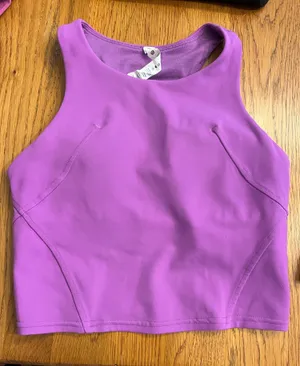 lululemon Purple Workout Tank thumbnail 1