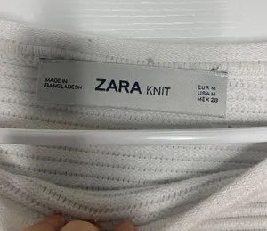 Zara knit white textured sweater thumbnail 2