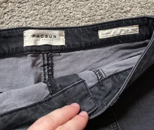 PacSun Black Denim Shorts thumbnail 3