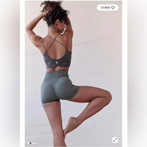 Free People Good Karma Running Shorts M/L thumbnail 2