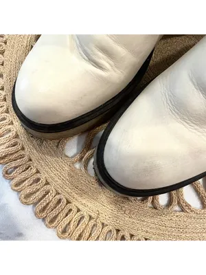 Free People James Chelsea Boot in White With Thick Lug Sole Size EU 38 thumbnail 6