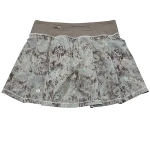 Lululemon Speed‎ Up Short Skirt Tie Dye Print Athletic Skirt Women's Size 4 thumbnail 5