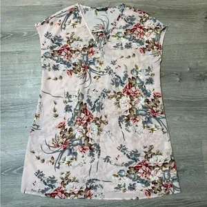 •Shein• Blush Pink Floral Cover Up Dress thumbnail 2