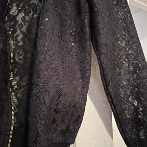 Lace Bomber, S Black thumbnail 3
