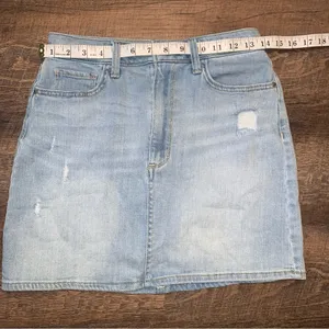 Arizona Jean Company Light Blue Denim Jean Skirt Size 5 thumbnail 7