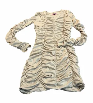 EDIKTED dollie ruched mini dress thumbnail 1
