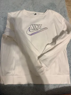 White Nike Sweatshirt Pullover thumbnail 1
