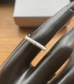 Marble Silver Womens Ring thumbnail 9