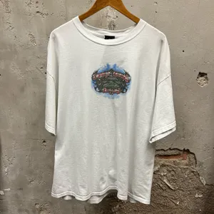 Orange County Choppers OCC Y2K Vintage Double Sided Flame Graphic Biker Tee XXL thumbnail 4