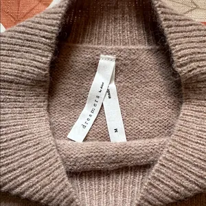 Dreamers Taupe Knit Sweater thumbnail 3