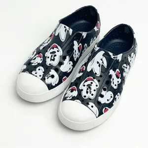 NATIVE x Disney Mickey Mouse Black Slip On Shoes 5 Beach Water Park Vacation thumbnail 6