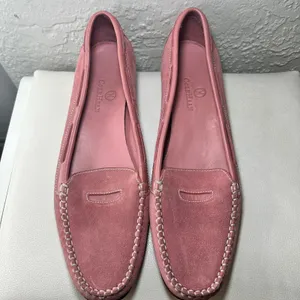 Cole‎ Haan Pink Suede Leather Driving Moccasins Loafers Women's Size 8 AA thumbnail 3