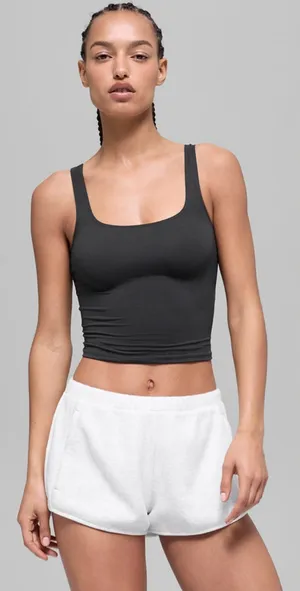 Alo Yoga NWT Softsculpt Precision Tank Top in Black Size S thumbnail 1