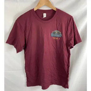 Alternative Apparel TKM 3 Graphic Thisrt Maroon size Small thumbnail 1