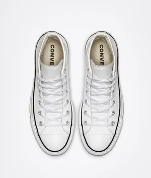 Chuck Taylor All Star High Top Platform Leather Sneaker thumbnail 7