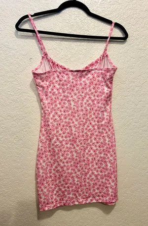 SheIn NWT - - Pink Floral Sundress - Size XS thumbnail 2