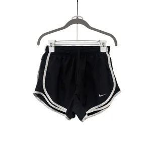 Nike Black and White Dri-FIT Athletic Shorts M thumbnail 3