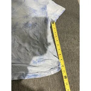 Lululemon Women's Train to Be Short Sleeve White/Luna Mesh Tie Dye Size Medium thumbnail 3