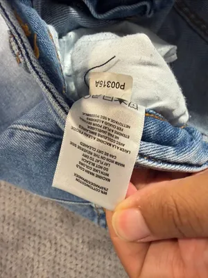 VIGOSS Thompson Tomboy Jeans Sz 31 Light Wash Slim Straight Leg Mid Rise Stretch thumbnail 9