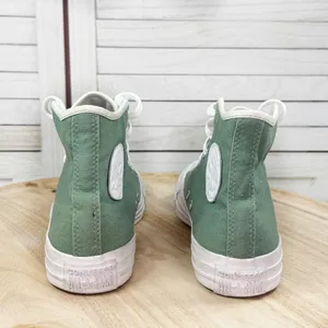 Converse Chuck Taylor Customized High Top Sneakers Sage Green 5‎ Men 7 Women thumbnail 6