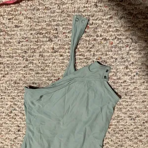 Abercrombie & Fitch Seamless Bodysuit Double Layer Moss Green High Neck-Size XS thumbnail 4