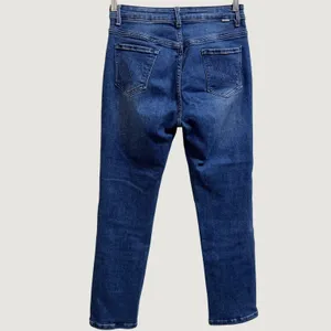 MOTHER Crop Jeans Shoot To Thrill Blue Denim Size 27- Stretch *ALTERED thumbnail 2