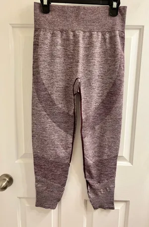 Victoria's Secret PINK Purple Leggings thumbnail 1